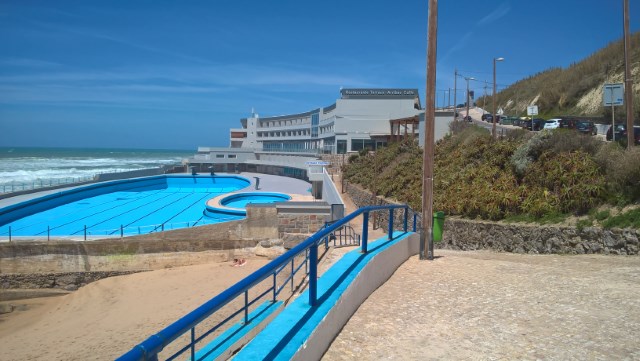 Colares, hotel aan zee met zwembad